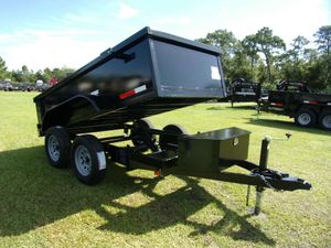 New 2025 Taylor 5 x 10 Low Side Dump 7k Trailer